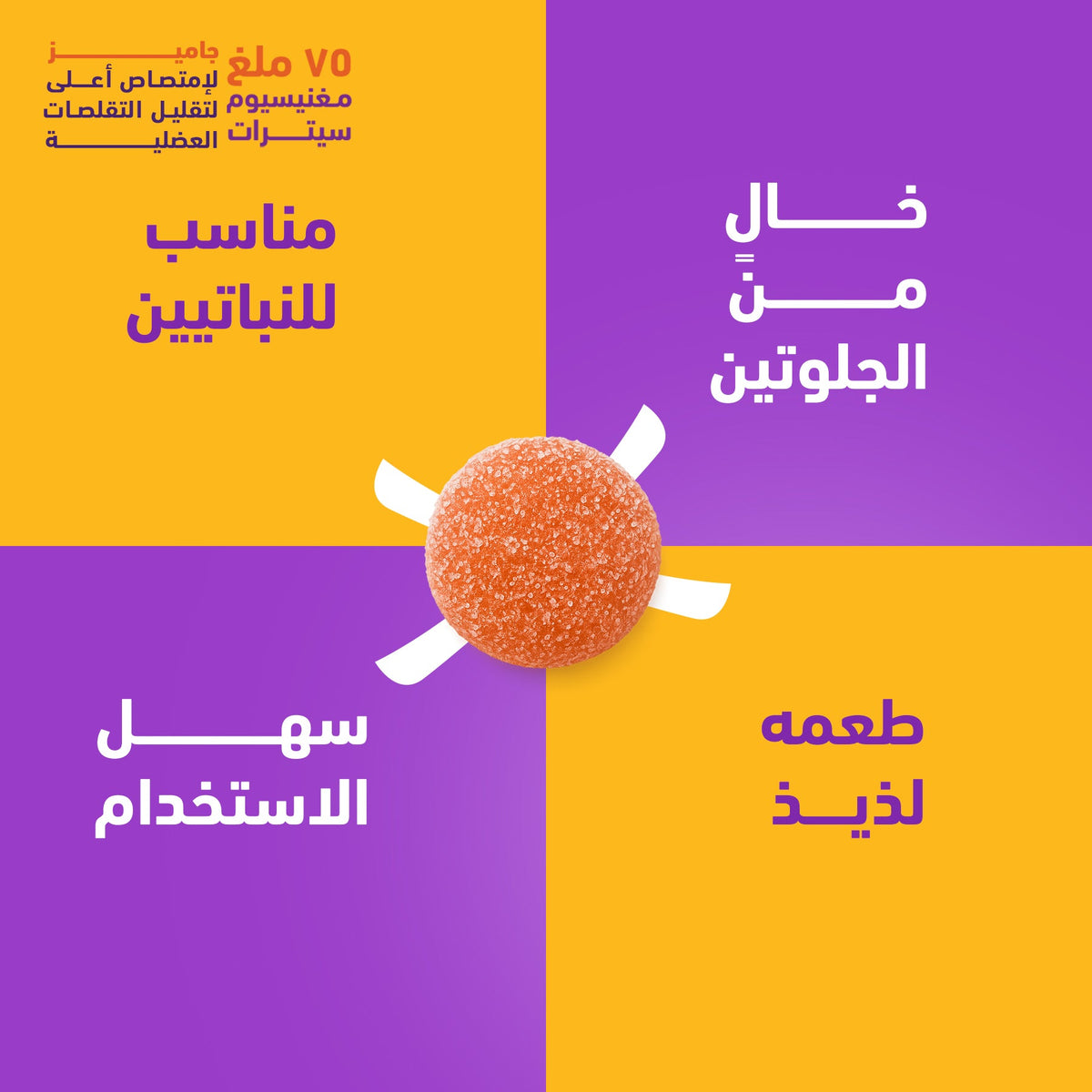 هوليستا ماغنيسيوم 75 مج - 75 جاميز