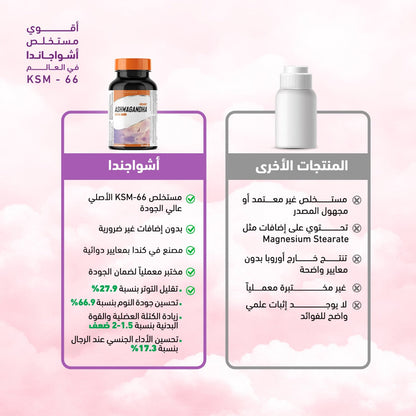 هوليستا أشواغاندا عضوية 600 ملغ 60 كبسولة