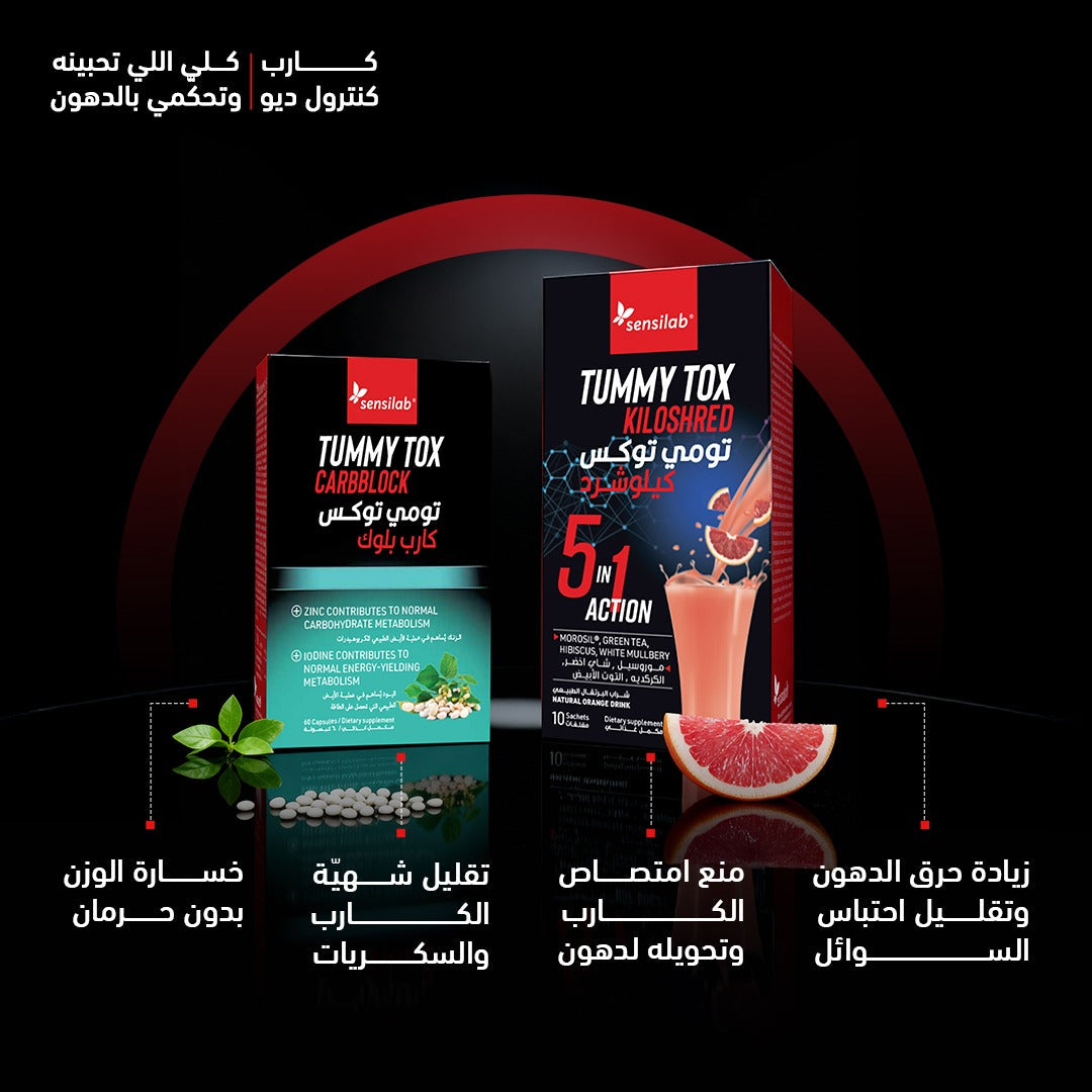 باقة التحكم المزدوجة – التحكم بالكاربوهيدرات و الشهية